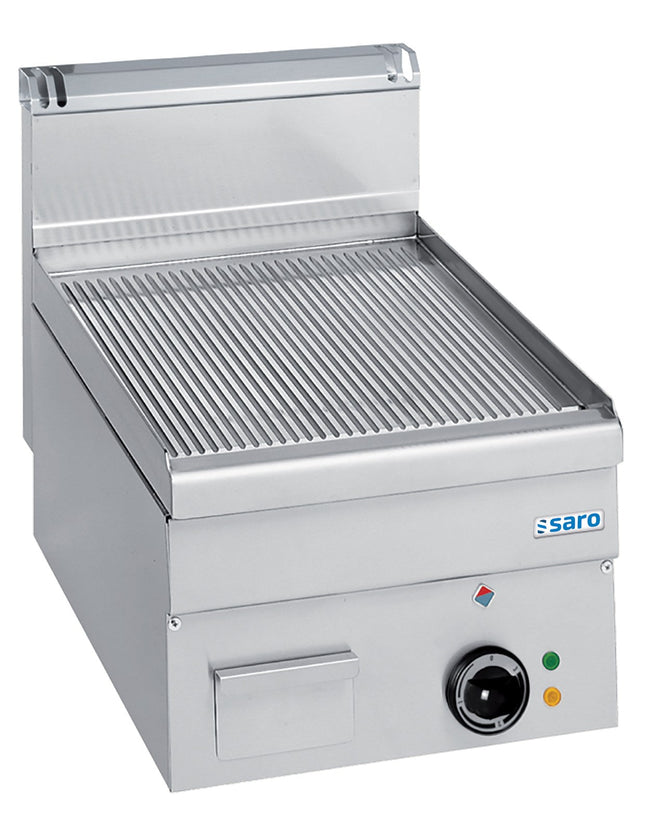 Elektrisk grillplade rillet Bordplade 400x600
model EFT46R