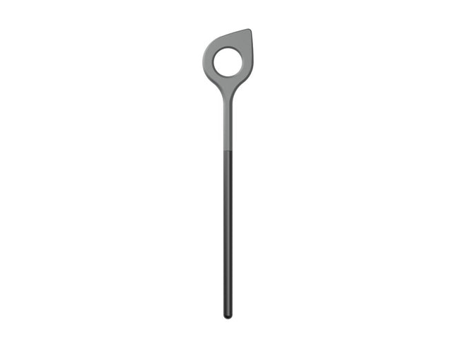 Røreske m/hul Optima 31 cm Sort Nylon - 5 stk
