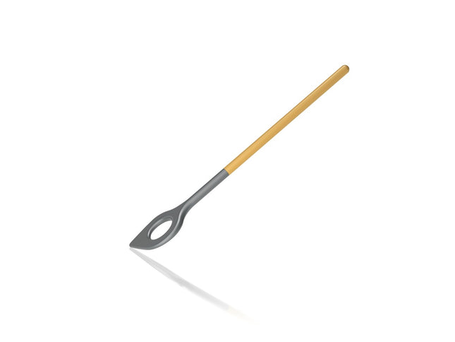 Røreske m/hul Optima 31 cm Curry Nylon - 5 stk
