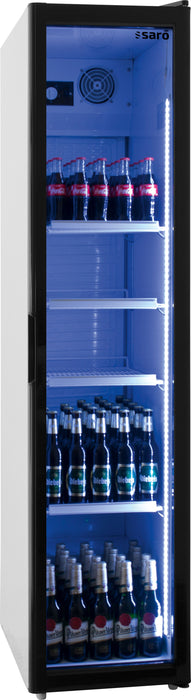 SARO Køleskab med glaslåge - smalt, model SK 301