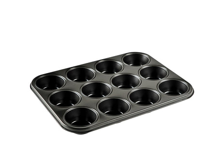 Muffinform til 12 stk. 27 x 36 x 3 cm Stål - 6 stk