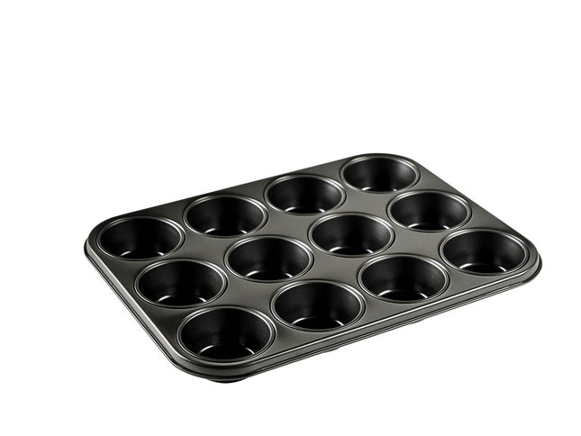 Muffinform til 12 stk. 27 x 36 x 3 cm Stål - 6 stk