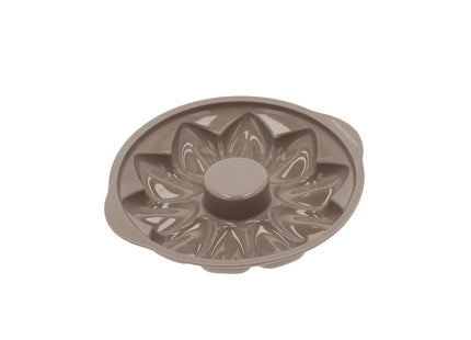 Mousseform Blomst Dia. 20 x 3,8 cm Latte Silikone - 6 stk