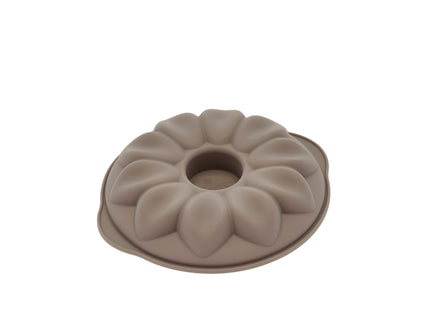 Mousseform Blomst Dia. 20 x 3,8 cm Latte Silikone - 6 stk
