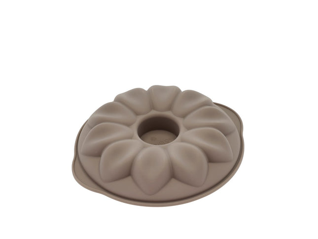 Mousseform Blomst Dia. 20 x 3,8 cm Latte Silikone - 6 stk