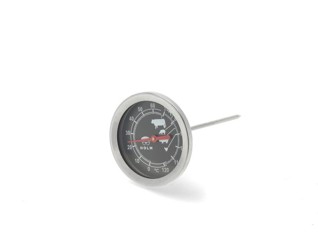 Stegetermometer Dia 7 cm Rustfrit stål HOLM - 6 stk