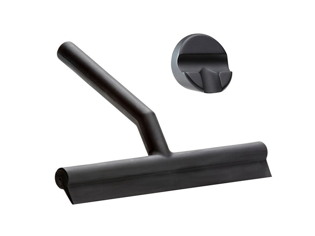Skraber m. holder Solo Black - 6 stk