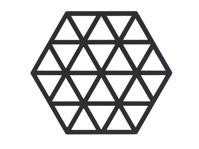 Bordskåner Triangles Black - 12 stk