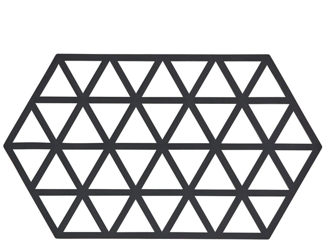 Bordskåner Triangles Black L24 - 6 stk