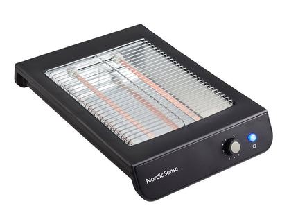 Brødrister 600 watt Sort - 4 stk