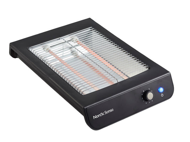 Brødrister 600 watt Sort - 4 stk