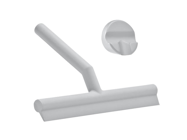 Skraber m. holder Solo Soft Grey - 6 stk