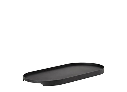Bakke oval Singles 16 cm Black