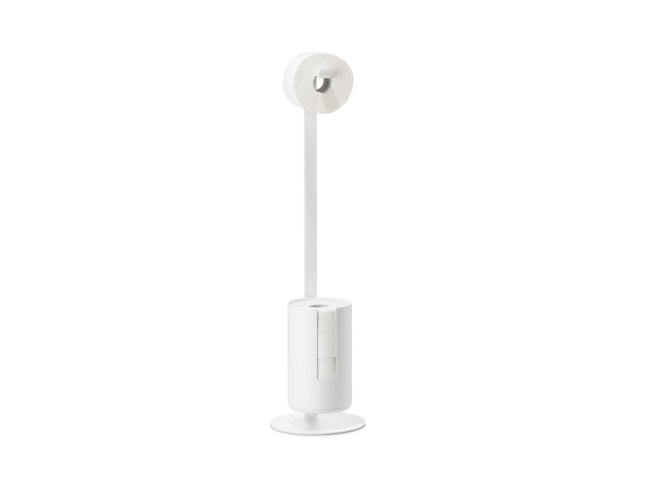 Fritstående toiletrulleholder Rim White - 2 stk