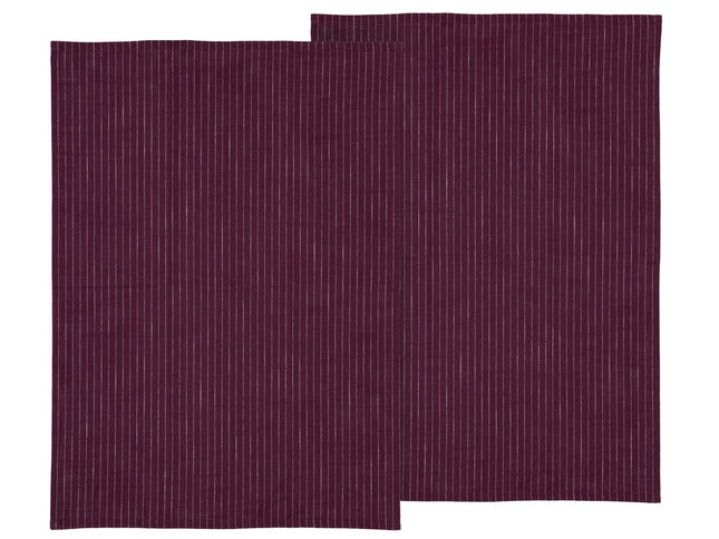 Viskestykke 50x70 Line 2 stk Purple - 6 sæt