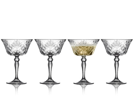 Champagneskål Melodia 26 cl 4 stk. - 2 pakker