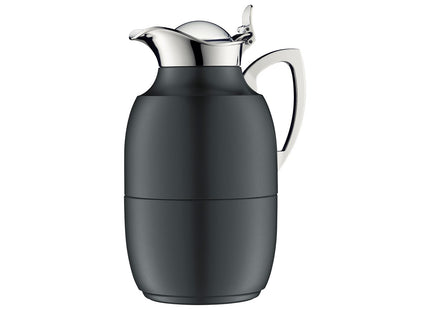 Termokande Juwel 1 liter Mat sort Rustfrit stål