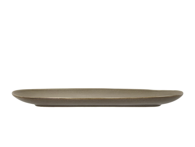 Serveringsfad Shoku 34 x 18 cm Warm Brown - 4 stk