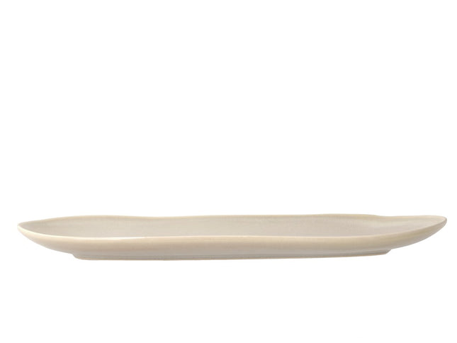 Serveringsfad Shoku 34 x 18 cm Soft Beige - 4 stk