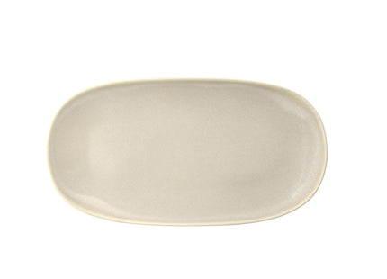Serveringsfad Shoku 34 x 18 cm Soft Beige - 4 stk