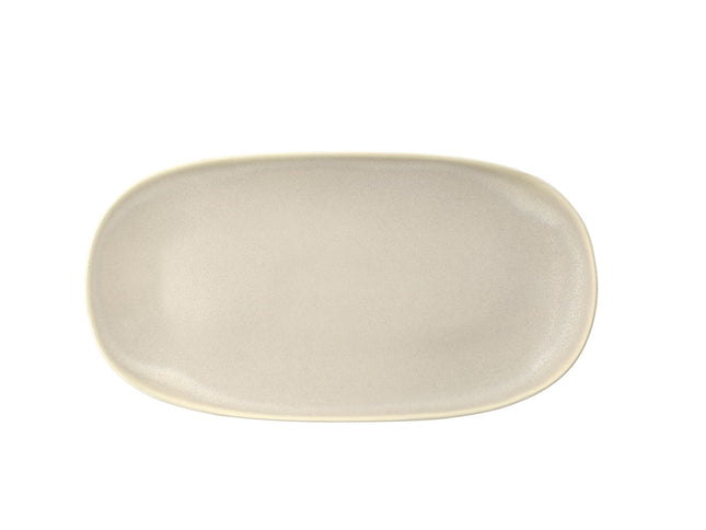 Serveringsfad Shoku 34 x 18 cm Soft Beige - 4 stk