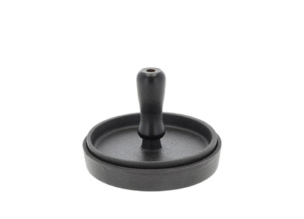 Burgerpresser 12 cm Sort Støbejern - 6 stk