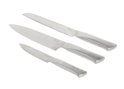 Knivsæt Precision 3 dele Rustfrit stål - 6 sæt