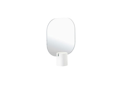 Bordspejl Time White - 4 stk