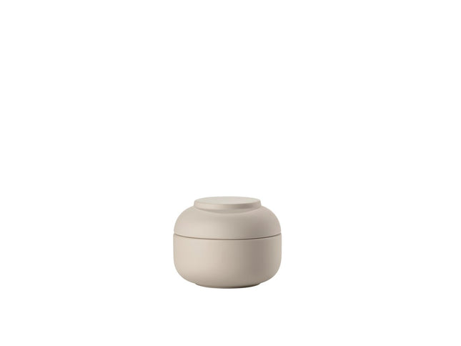 Krukke med låg Sensu 10 x 7,5 cm Sand - 6 stk