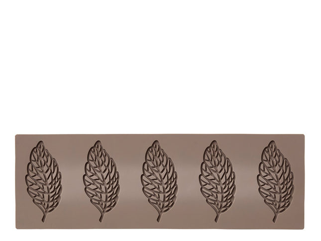 Tuileform Blad Latte Silikone - 6 stk