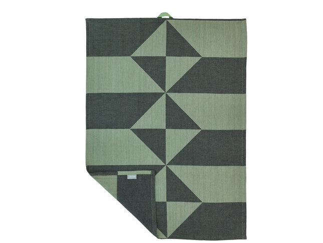 Viskestykke 50x70 Twist 2 stk. Hedge Green - 6 sæt