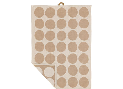Viskestykke 50x70 Bubbles 2 stk. Warm Taupe - 6 sæt