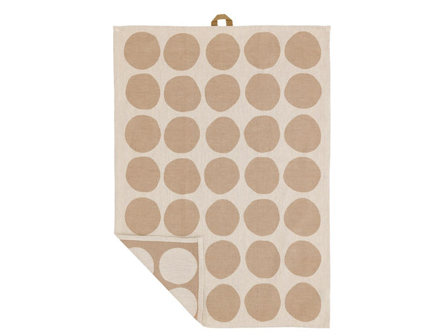 Viskestykke 50x70 Bubbles 2 stk. Warm Taupe - 6 sæt