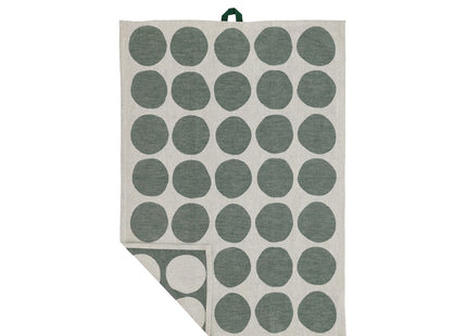 Viskestykke 50x70 Bubbles 2 stk. Pine green - 6 sæt