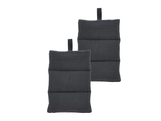 Grydelapper 15x23 Harmony 2 stk. Ash - 6 sæt