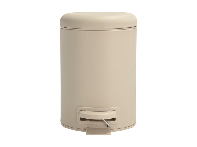 Pedalspand Mono 3L Beige - 4 stk