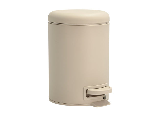 Pedalspand Mono 3L Beige - 4 stk