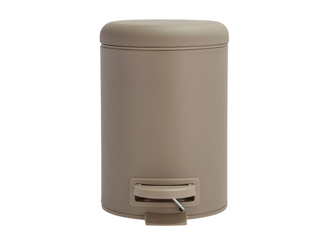 Pedalspand Mono 3L Taupe - 4 stk