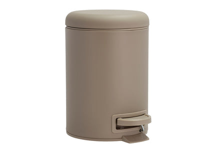 Pedalspand Mono 3L Taupe - 4 stk