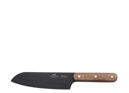 Knivsæt Phenix Walnut 2 dele Sort/valnøddetræ - 4 stk