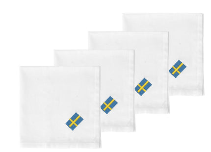 Stofservietter 40x40 Festlig 4 stk. - 4 pakker