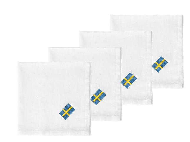 Stofservietter 40x40 Festlig 4 stk. - 4 pakker