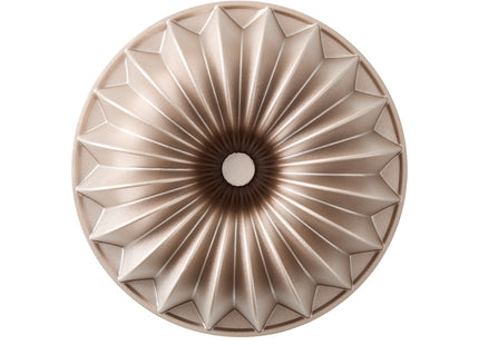 Bundt-kageform Slice 24 x 10 cm Rose gold - 12 stk