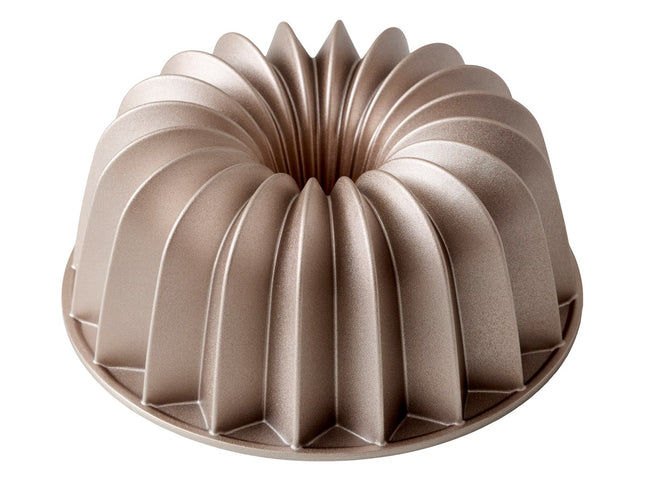 Bundt-kageform Slice 24 x 10 cm Rose gold - 12 stk