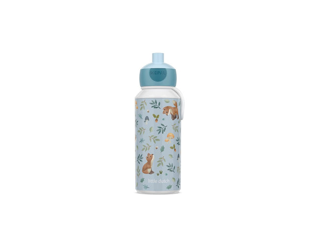 Drikkeflaske Pop-up Campus 400 ml Forest friends - 2 stk