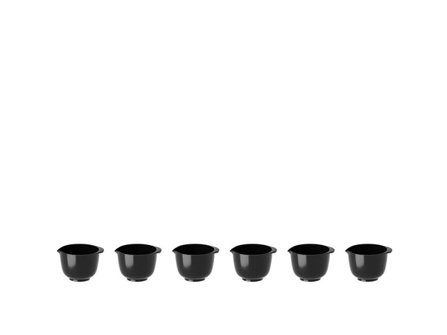 Margrethe Miniskål 25 ml 6 stk. Sort ABS