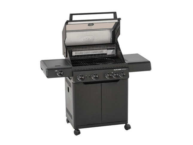 Gasgrill AllFlame Hero 4 21000 watt Sort