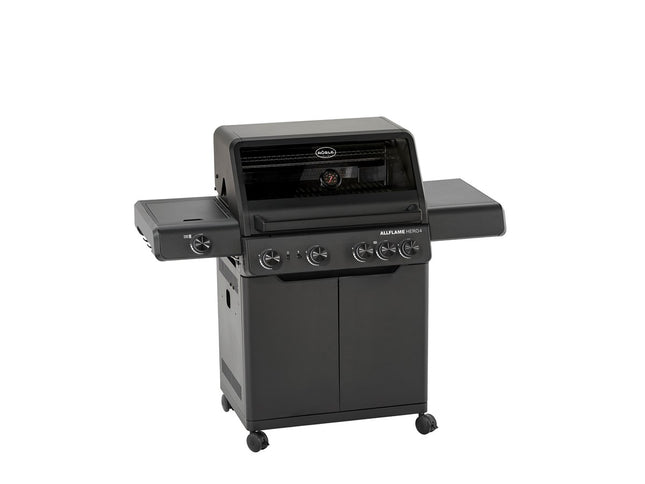 Gasgrill AllFlame Hero 4 21000 watt Sort
