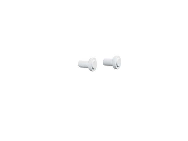 Krog Sensu 2,5 x 3 cm 2 stk. White Birk