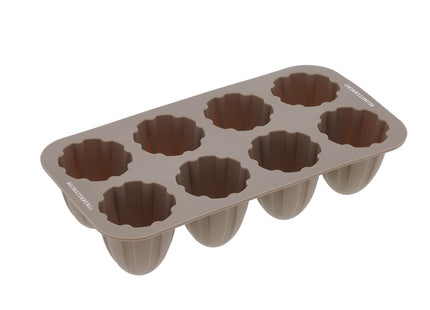 Flødebolleform Kuppel Latte Silikone - 6 stk